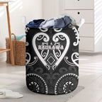 Aotearoa Ngati Raukawa Laundry Basket Maori Tribal Pattern