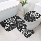 Aotearoa Ngati Raukawa Bathroom Set Maori Tribal Pattern