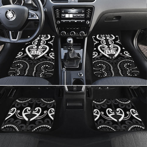 Custom Aotearoa Ngati Raukawa Car Mats Maori Tribal Pattern