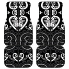 Custom Aotearoa Ngati Raukawa Car Mats Maori Tribal Pattern