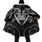 Custom Aotearoa Ngati Raukawa Cloak Maori Tribal Pattern