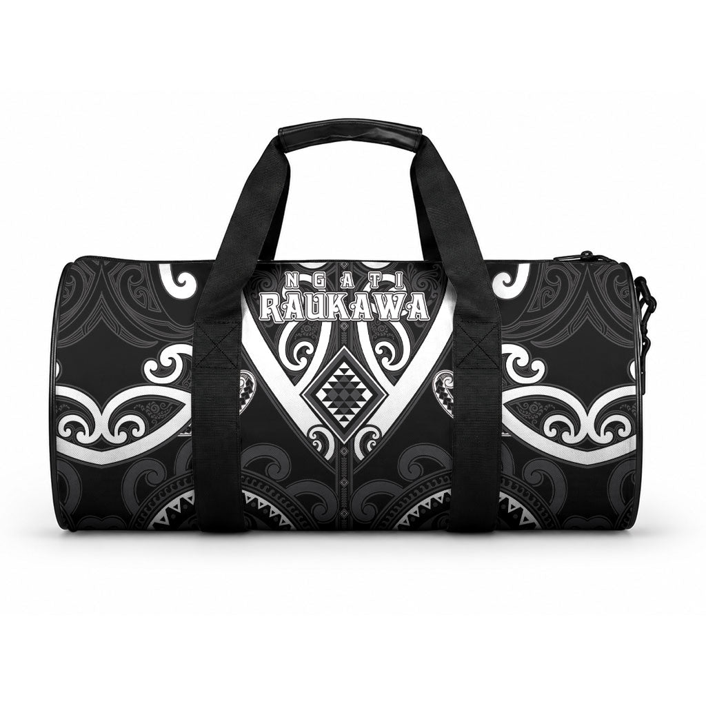 Aotearoa Ngati Raukawa Duffle Bag Maori Tribal Pattern