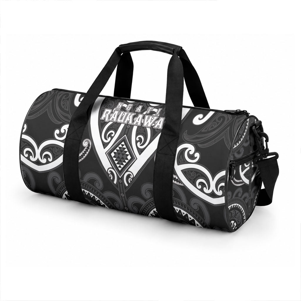 Aotearoa Ngati Raukawa Duffle Bag Maori Tribal Pattern