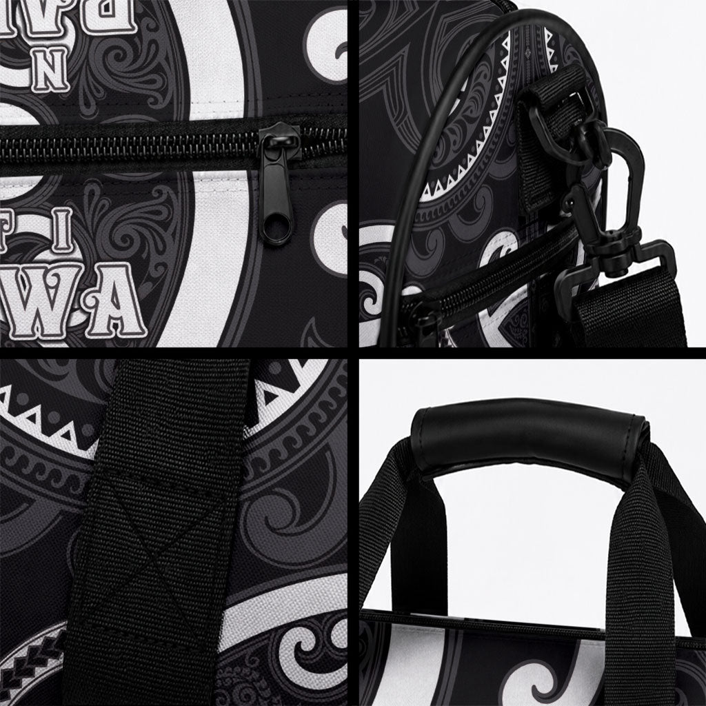 Aotearoa Ngati Raukawa Duffle Bag Maori Tribal Pattern