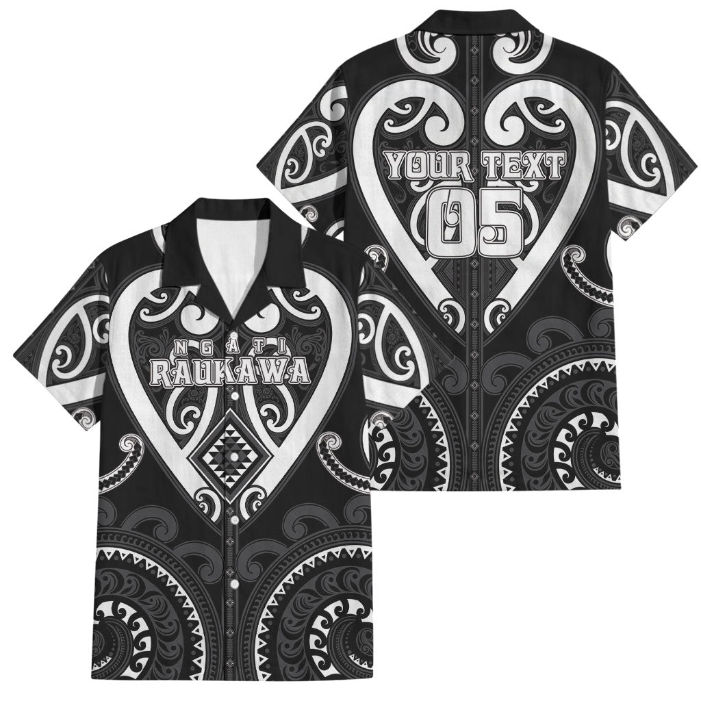 Custom Aotearoa Ngati Raukawa Family Matching Mermaid Dress and Hawaiian Shirt Maori Tribal Pattern