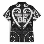 Custom Aotearoa Ngati Raukawa Hawaiian Shirt Maori Tribal Pattern
