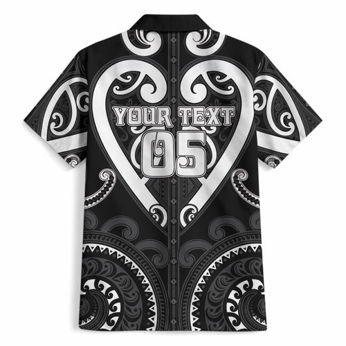 Custom Aotearoa Ngati Raukawa Hawaiian Shirt Maori Tribal Pattern