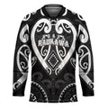 Custom Aotearoa Ngati Raukawa Hockey Jersey Maori Tribal Pattern