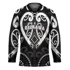 Custom Aotearoa Ngati Raukawa Hockey Jersey Maori Tribal Pattern