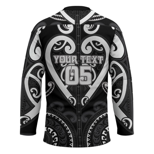 Custom Aotearoa Ngati Raukawa Hockey Jersey Maori Tribal Pattern