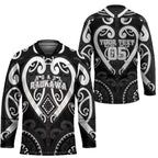 Custom Aotearoa Ngati Raukawa Hockey Jersey Maori Tribal Pattern