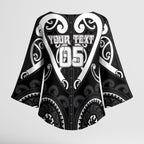 Custom Aotearoa Ngati Raukawa Kimono Sleeve Blouse Maori Tribal Pattern