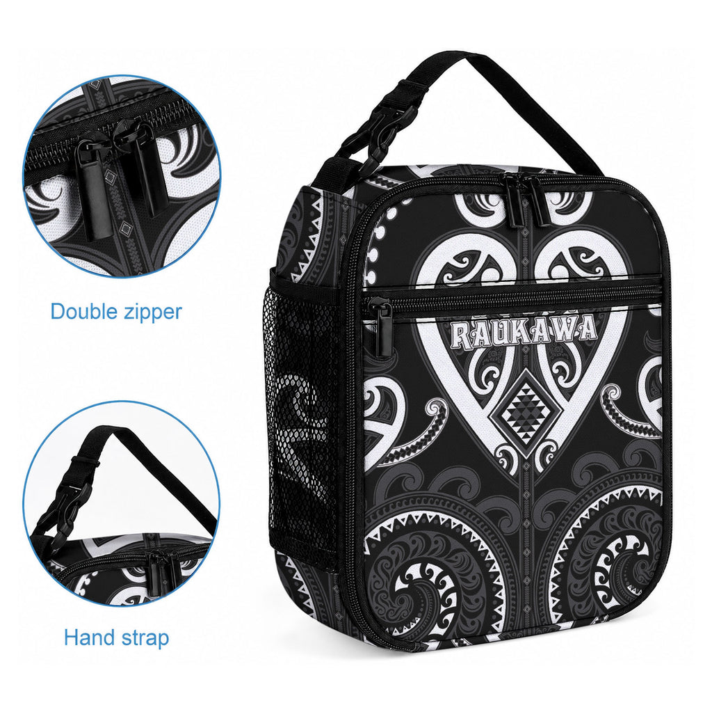 Aotearoa Ngati Raukawa Lunch Bag Maori Tribal Pattern