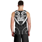 Custom Aotearoa Ngati Raukawa Men Tank Top Maori Tribal Pattern
