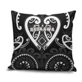 Aotearoa Ngati Raukawa Pillow Cover Maori Tribal Pattern