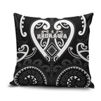 Aotearoa Ngati Raukawa Pillow Cover Maori Tribal Pattern