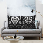 Aotearoa Ngati Raukawa Pillow Cover Maori Tribal Pattern