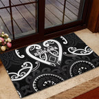 Aotearoa Ngati Raukawa Rubber Doormat Maori Tribal Pattern