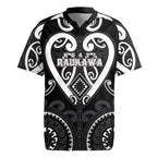 Custom Aotearoa Ngati Raukawa Rugby Jersey Maori Tribal Pattern