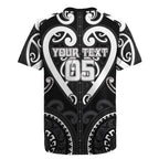 Custom Aotearoa Ngati Raukawa Rugby Jersey Maori Tribal Pattern