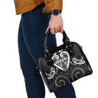Aotearoa Ngati Raukawa Shoulder Handbag Maori Tribal Pattern