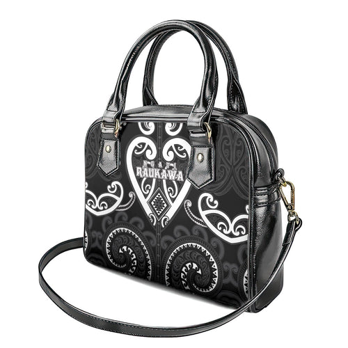 Aotearoa Ngati Raukawa Shoulder Handbag Maori Tribal Pattern