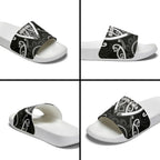 Aotearoa Ngati Raukawa Slide Sandals Maori Tribal Pattern