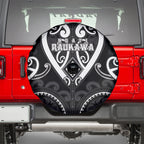 Aotearoa Ngati Raukawa Spare Tire Cover Maori Tribal Pattern