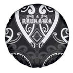 Aotearoa Ngati Raukawa Spare Tire Cover Maori Tribal Pattern