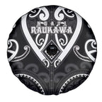 Aotearoa Ngati Raukawa Spare Tire Cover Maori Tribal Pattern