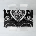 Aotearoa Ngati Raukawa Tablecloth Maori Tribal Pattern