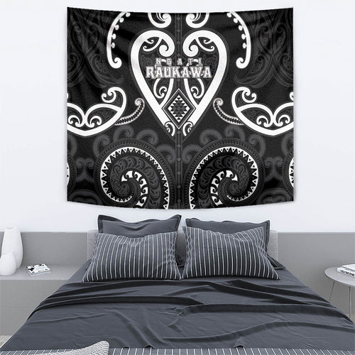 Aotearoa Ngati Raukawa Tapestry Maori Tribal Pattern