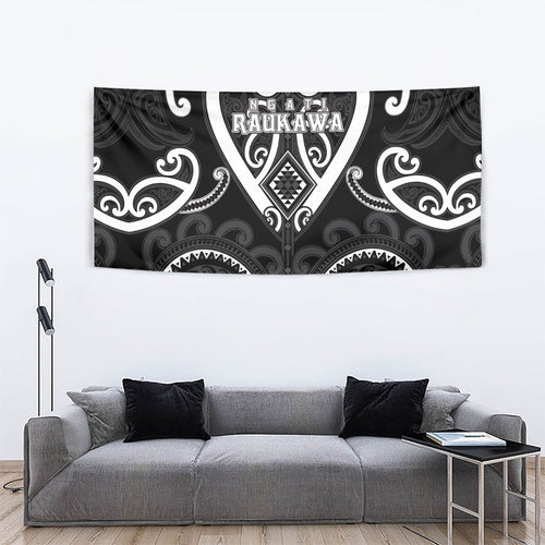 Aotearoa Ngati Raukawa Tapestry Maori Tribal Pattern