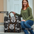 Aotearoa Ngati Raukawa Travel Bag Maori Tribal Pattern