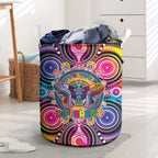 Australia Indigenous Autism Awareness Laundry Basket Its Okay To Be Different