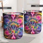Australia Indigenous Autism Awareness Laundry Basket Its Okay To Be Different