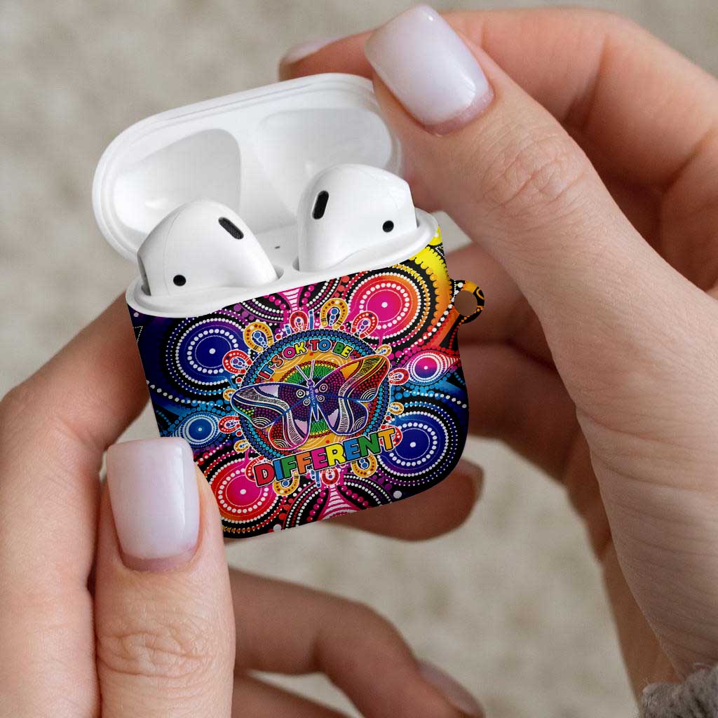 Australia Indigenous Autism Awareness AirPods Case Its Okay To Be Different