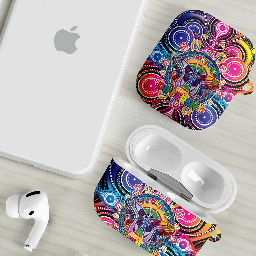 Australia Indigenous Autism Awareness AirPods Case Its Okay To Be Different