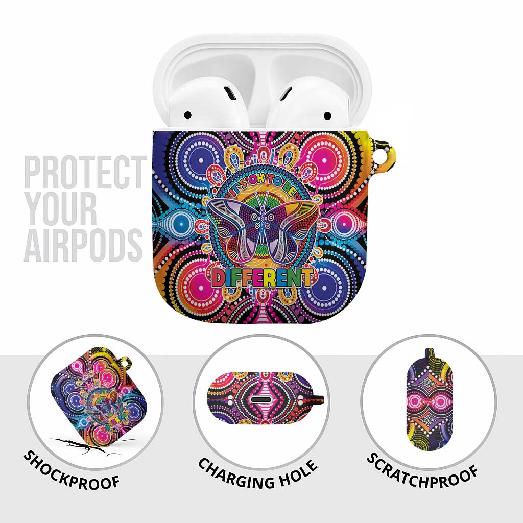 Australia Indigenous Autism Awareness AirPods Case Its Okay To Be Different
