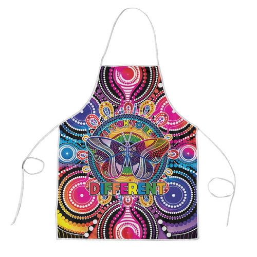 Australia Indigenous Autism Awareness Apron Its Okay To Be Different