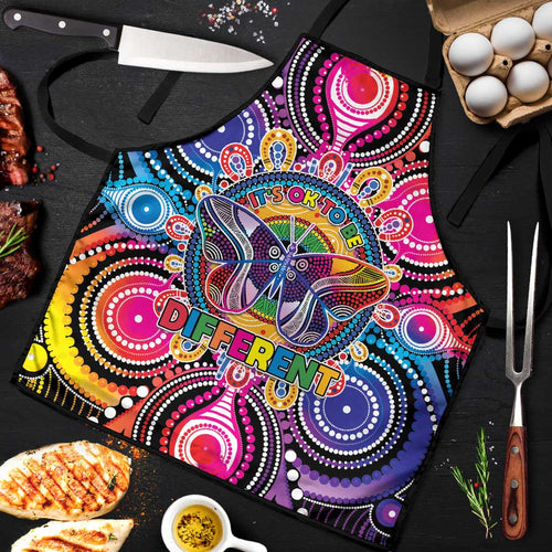 Australia Indigenous Autism Awareness Apron Its Okay To Be Different