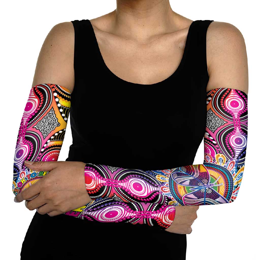 Australia Indigenous Autism Awareness Arm Sleeves Its Okay To Be Different