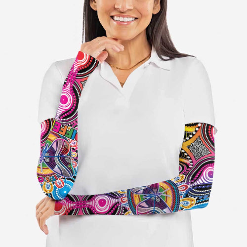 Australia Indigenous Autism Awareness Arm Sleeves Its Okay To Be Different