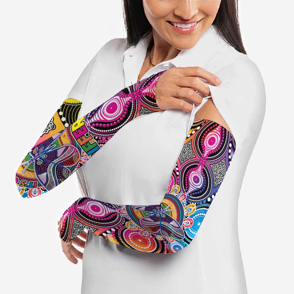 Australia Indigenous Autism Awareness Arm Sleeves Its Okay To Be Different