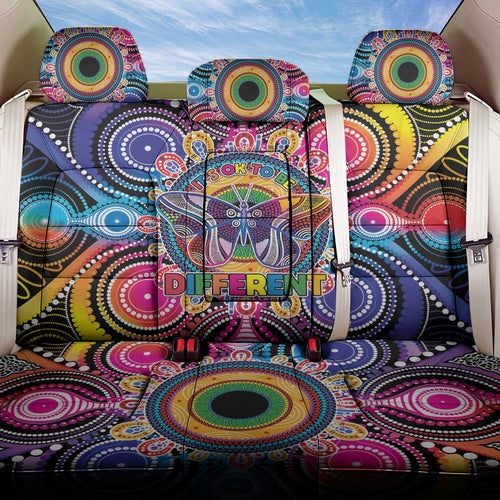 Australia Indigenous Autism Awareness Back Car Seat Cover Its Okay To Be Different