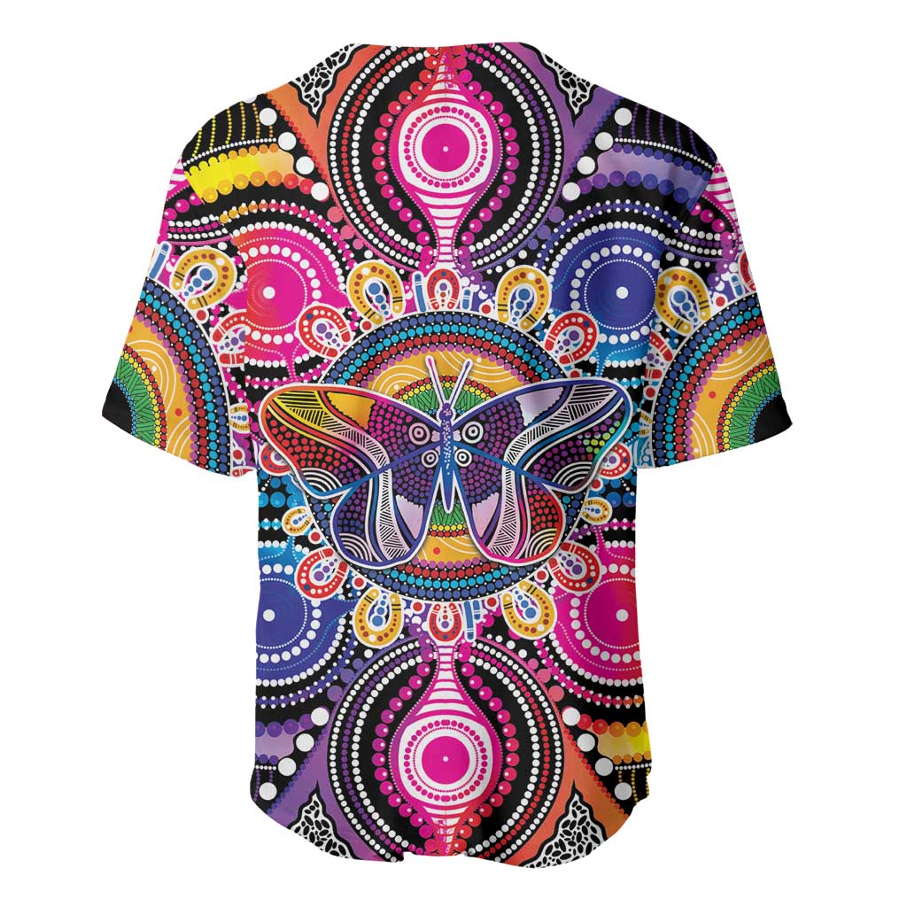 Australia Indigenous Autism Awareness Baseball Jersey Its Okay To Be Different