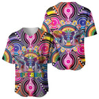 Australia Indigenous Autism Awareness Baseball Jersey Its Okay To Be Different