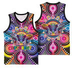 Australia Indigenous Autism Awareness Basketball Jersey Its Okay To Be Different