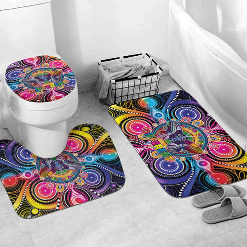 Australia Indigenous Autism Awareness Bathroom Set Its Okay To Be Different