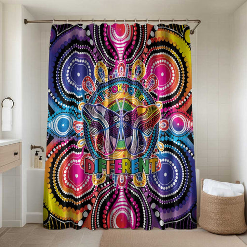Australia Indigenous Autism Awareness Bathroom Set Its Okay To Be Different